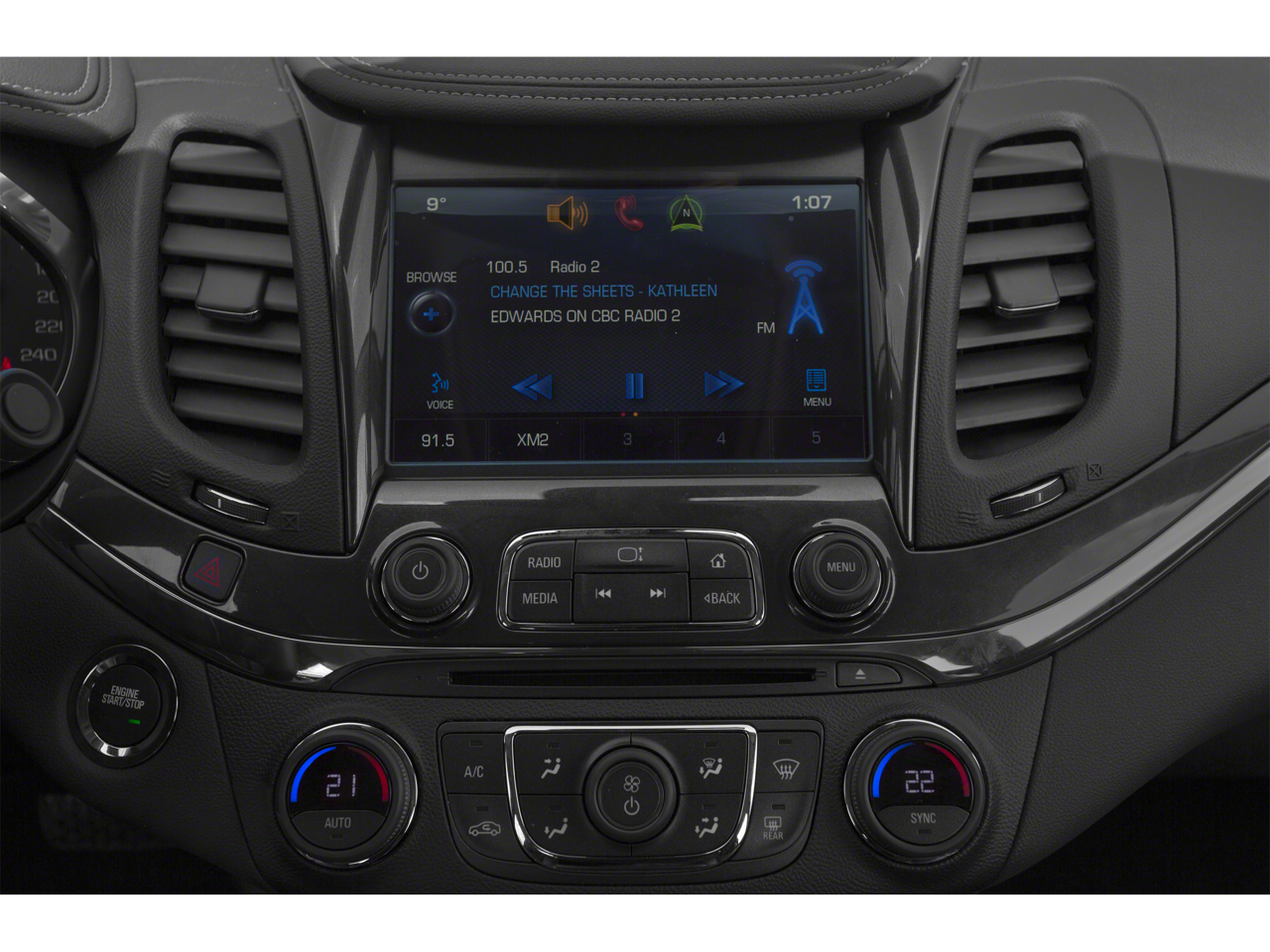 2015 Chevrolet Impala 4dr Sdn LTZ w/2LZ