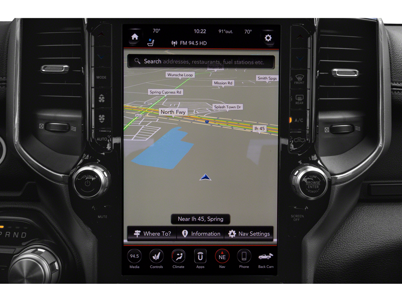 2020 RAM 1500 Laramie 4x4 Crew Cab 5'7 Box