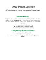 2023 Dodge Durango GT AWD