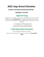 2022 Jeep Grand Cherokee L Limited 4x4