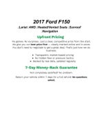 2017 Ford F-150 LARIAT