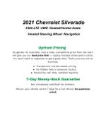 2021 Chevrolet Silverado 1500 4WD Crew Cab 147 LTZ