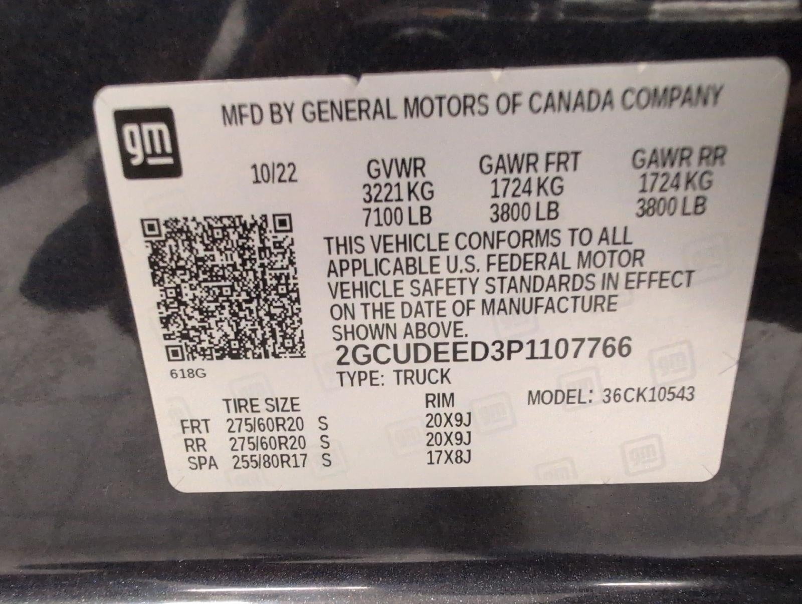 2023 Chevrolet Silverado 1500 4WD Crew Cab 147 RST