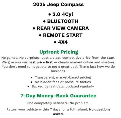 2025 Jeep Compass Limited 4x4
