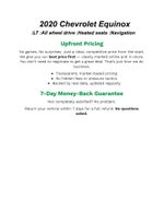 2020 Chevrolet Equinox AWD 4dr LT w/1LT