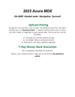 2023 Acura MDX SH-AWD w/Technology Package