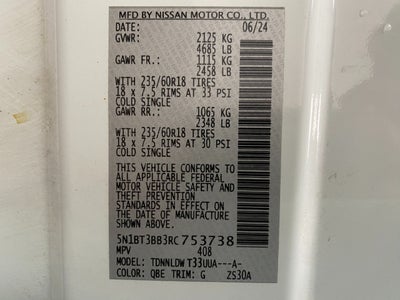 2024 Nissan Rogue AWD SV