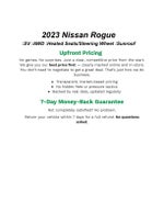 2023 Nissan Rogue AWD SV