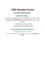 2025 Hyundai TUCSON SE AWD