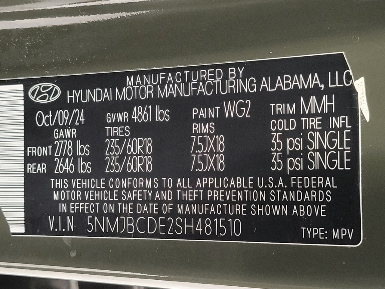 2025 Hyundai TUCSON SEL AWD