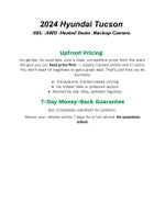 2024 Hyundai TUCSON SEL
