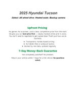 2025 Hyundai TUCSON SEL AWD