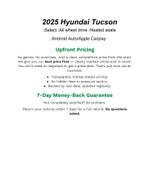 2025 Hyundai TUCSON SEL AWD