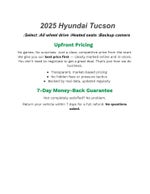 2025 Hyundai TUCSON SEL AWD