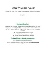 2022 Hyundai TUCSON Limited AWD