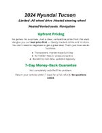 2024 Hyundai TUCSON Limited AWD