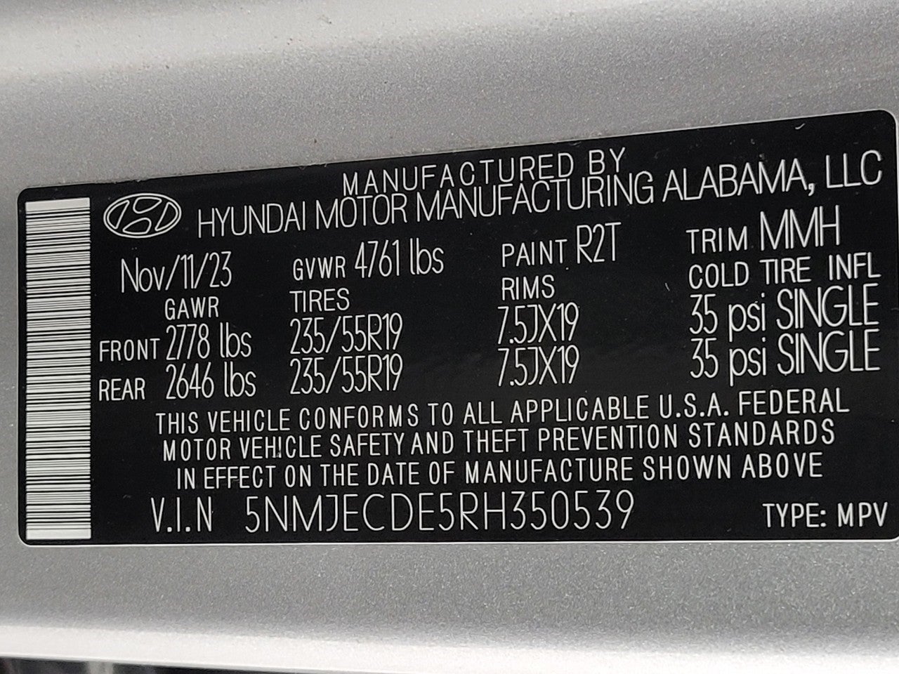 2024 Hyundai TUCSON Limited AWD