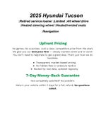 2025 Hyundai TUCSON Limited AWD