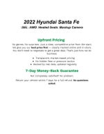 2022 Hyundai SANTA FE SEL AWD