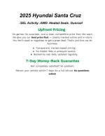 2025 Hyundai SANTA CRUZ SEL Activity AWD