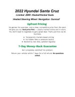 2022 Hyundai SANTA CRUZ Limited AWD