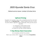 2025 Hyundai SANTA CRUZ Limited AWD