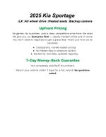 2025 Kia Sportage LX AWD