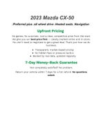 2023 Mazda Mazda CX-50 2.5 S Preferred Plus Package AWD