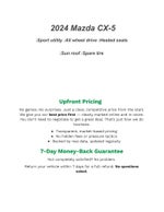 2024 Mazda Mazda CX-5 SPORT UTILITY