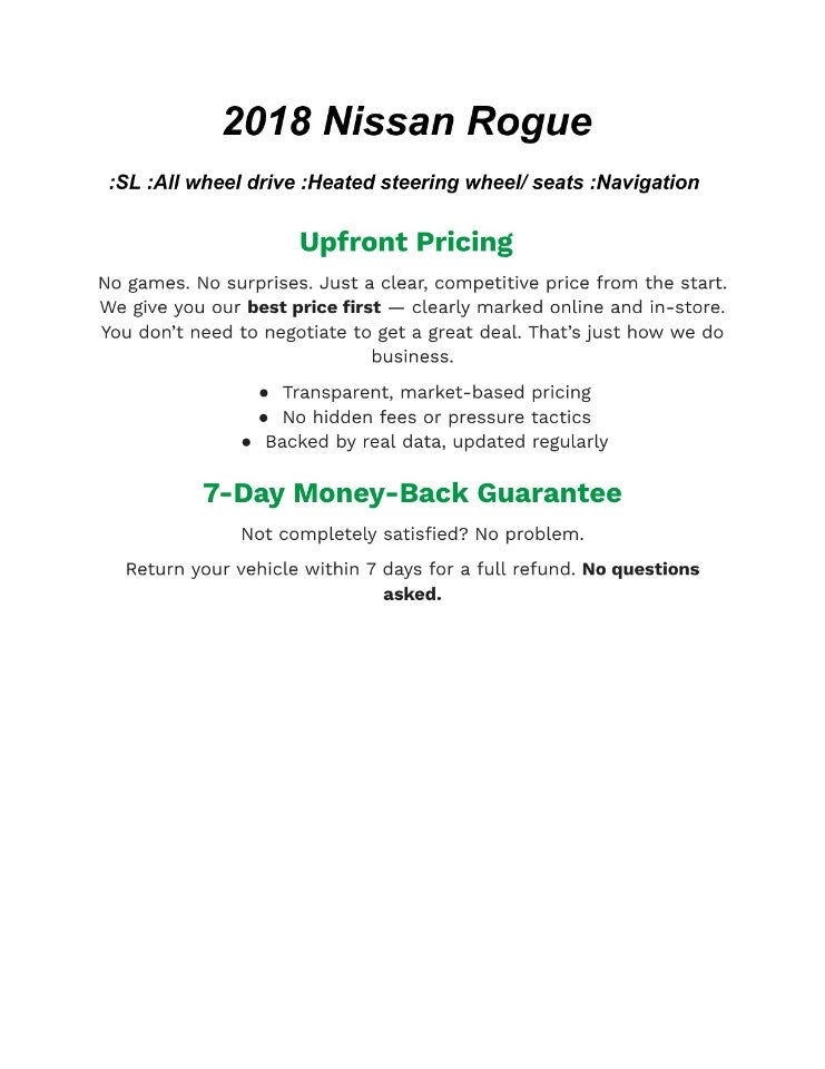 2018 Nissan ROGUE SPORT UTILITY