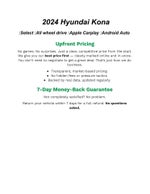 2024 Hyundai KONA SE AWD