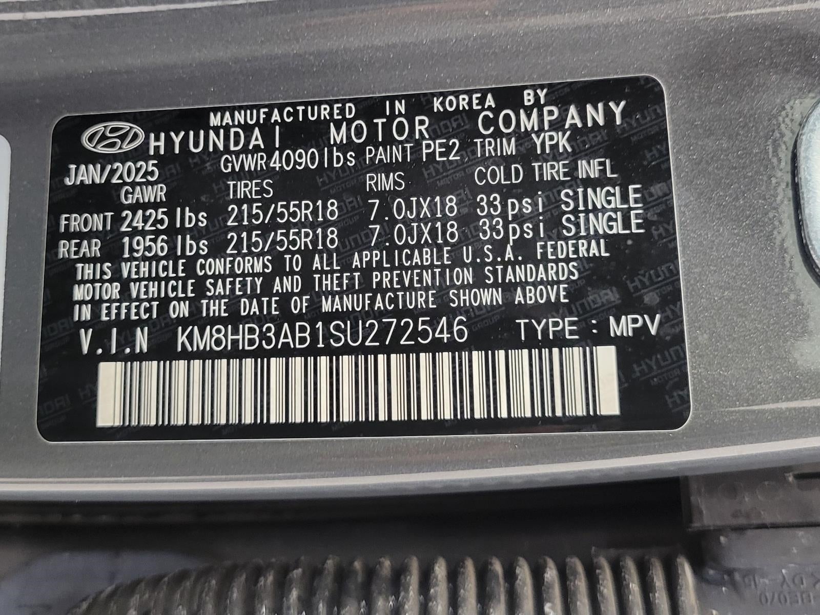 2025 Hyundai KONA SEL FWD