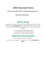 2024 Hyundai KONA Limited AWD
