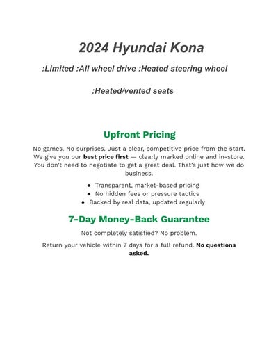 2024 Hyundai KONA Limited AWD