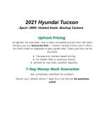 2021 Hyundai TUCSON Sport AWD