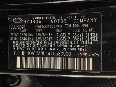 2026 Hyundai TUCSON HYBRID Blue SE