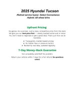 2025 Hyundai TUCSON HYBRID SEL Convenience