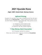 2021 Hyundai KONA NIGHT DCT AWD