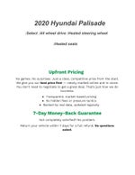 2020 Hyundai PALISADE SEL AWD