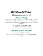 2025 Hyundai VENUE SEL IVT