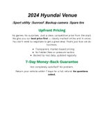 2024 Hyundai VENUE SEL IVT