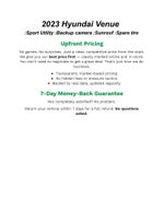 2023 Hyundai VENUE SEL IVT
