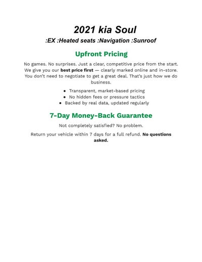 2021 Kia Soul EX IVT