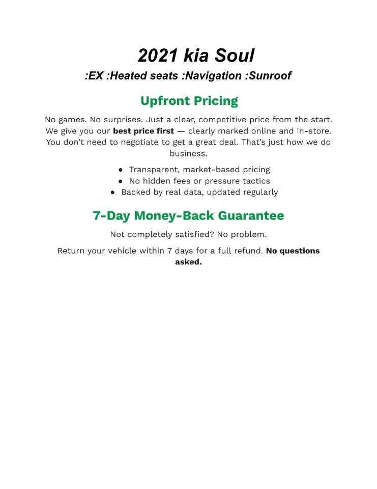 2021 Kia Soul EX IVT